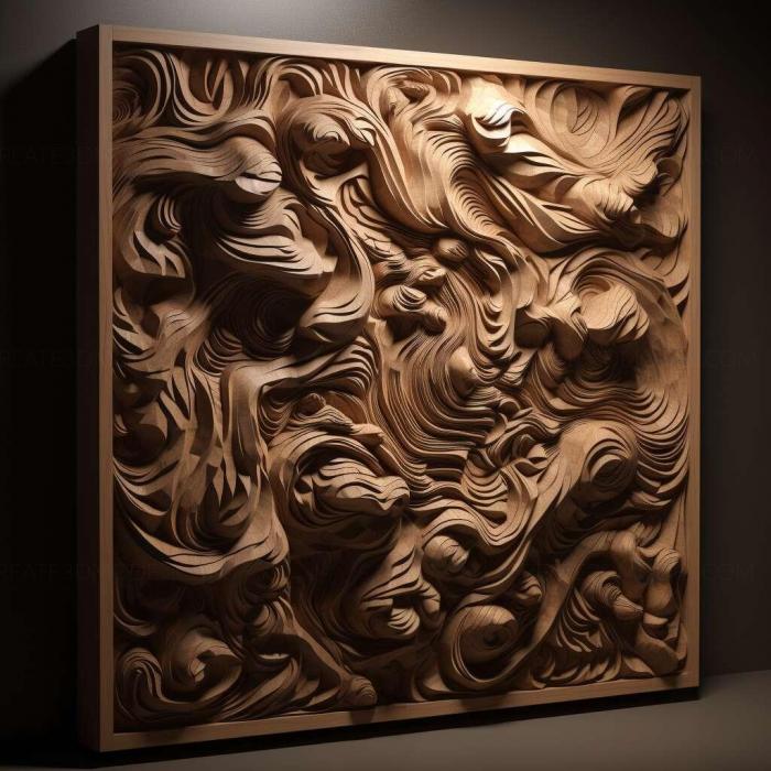 نموذج ثلاثي الأبعاد لآلة CNC 3D Art 